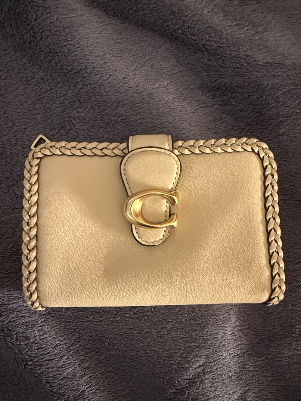 Coach Tabby Braided Wallet